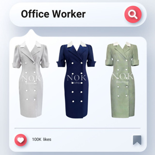WU018-WU019-WU028-เดรสใส่เที่ยวใส่ออกงานใส่ทำงาน