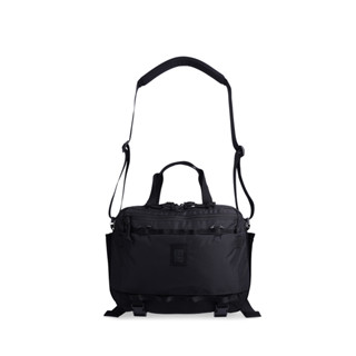 Topo Designs กระเป๋าสะพายข้าง รุ่น MOUNTAIN CROSS BAG BLACK/BLACK