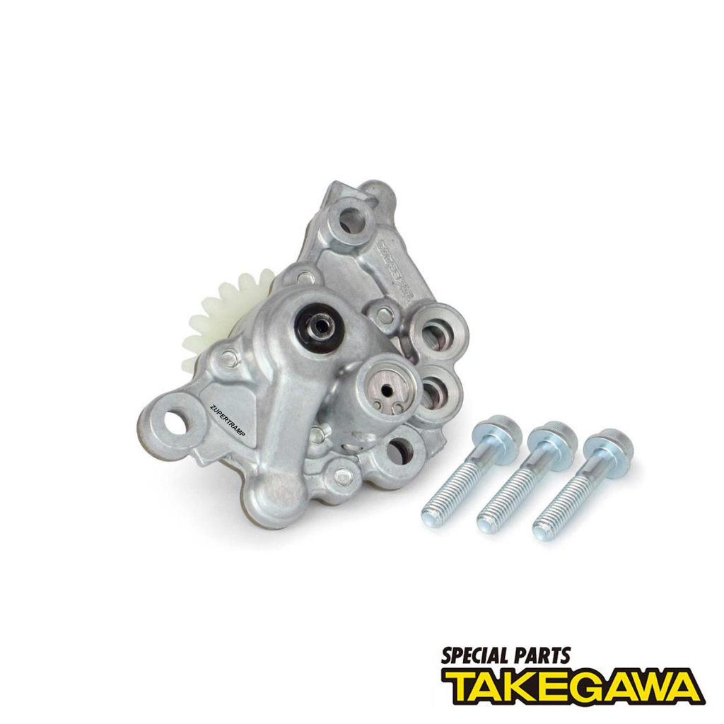 ปั้มน้ำมันเครื่อง TAKEGAWA ใส่ Monkey125 รุ่น 5 เกียร์ แท้ ใหม่