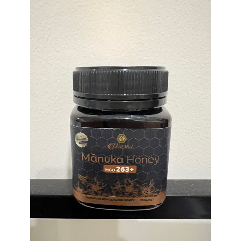 น้ำผึ้ง Hollinz Honey Well Miel Mgo +263 New Zealand Manuka Honey, 250 g