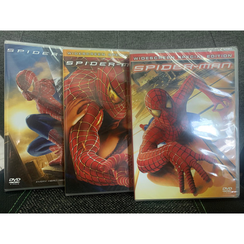 Spider Man สไปเดอร์แมน 1,2,3   Marvel DVD มีหลายภาษา import