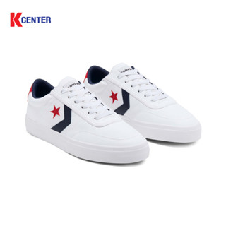 Converse รองเท้าผ้าใบ รุ่น COURTLANDT OX WHITE/BLACK (167005CS0WB)