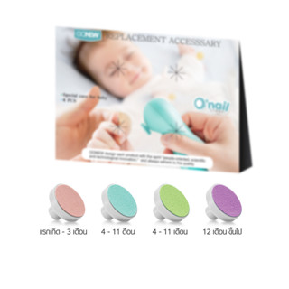 อะไหล่ หัวตะไบไฟฟ้า Oonew Nail Trimmer Replacement Pads