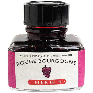 J HERBIN Fountain Pen Inks Rouge bourgogne (C13028T) / น้ำหมึกสำหรับปากกาหมึกซึม สีแดง burgundy แบรนด์ J HERBIN