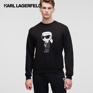 KARL LAGERFELD - IKONIK 2.0 SWEATSHIRT 230M1800 เสื้อสเวตเตอร์