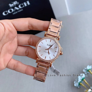 👑ผ่อน0%~แท้100%👑 นาฬิกาข้อมือ COACH MADISON CRYSTAL WATCH  14503580