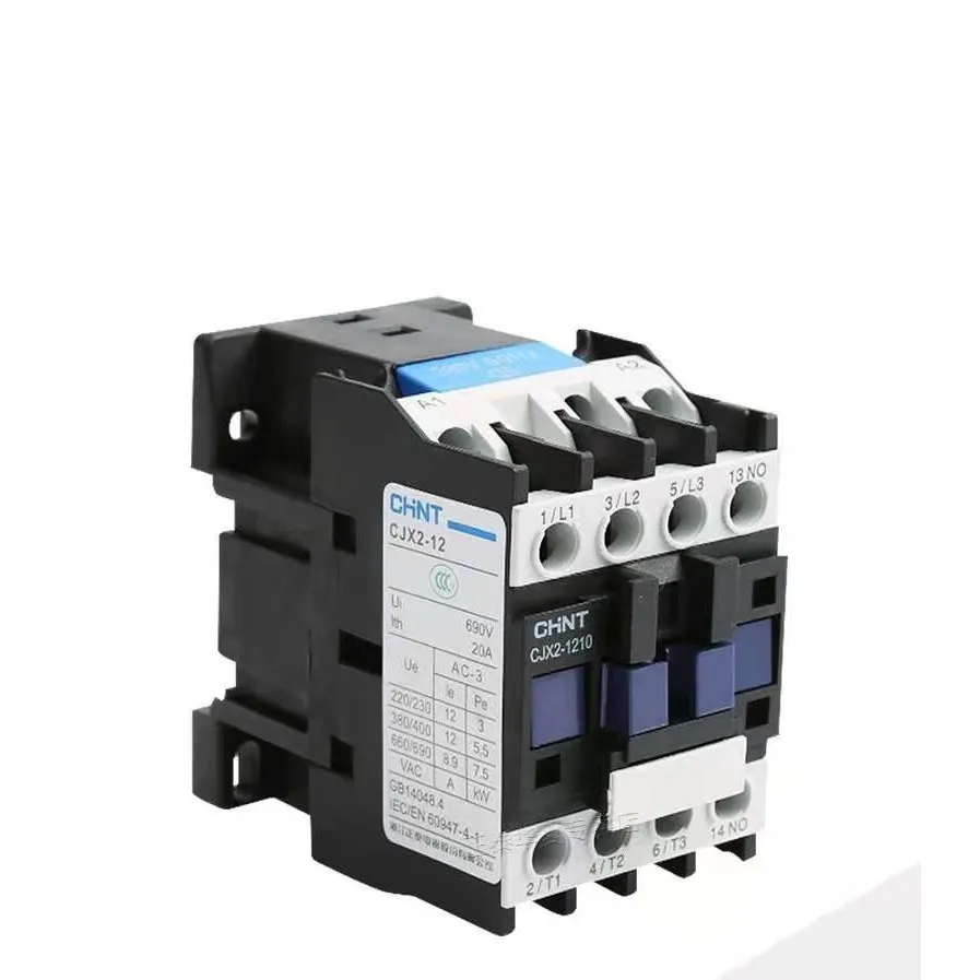 แมกเนติกคอนแทคเตอร์ Magnetic Contactor รุ่น CJX2 9-32A 220VAC "CHINT"