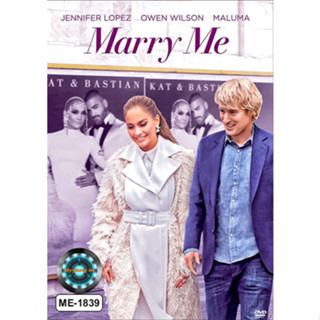 DVD หนังใหม่ หนังดีวีดี เสียงไทยมาสเตอร์ Marry Me ไปแฟนมีต แต่พีคได้แต่งงาน