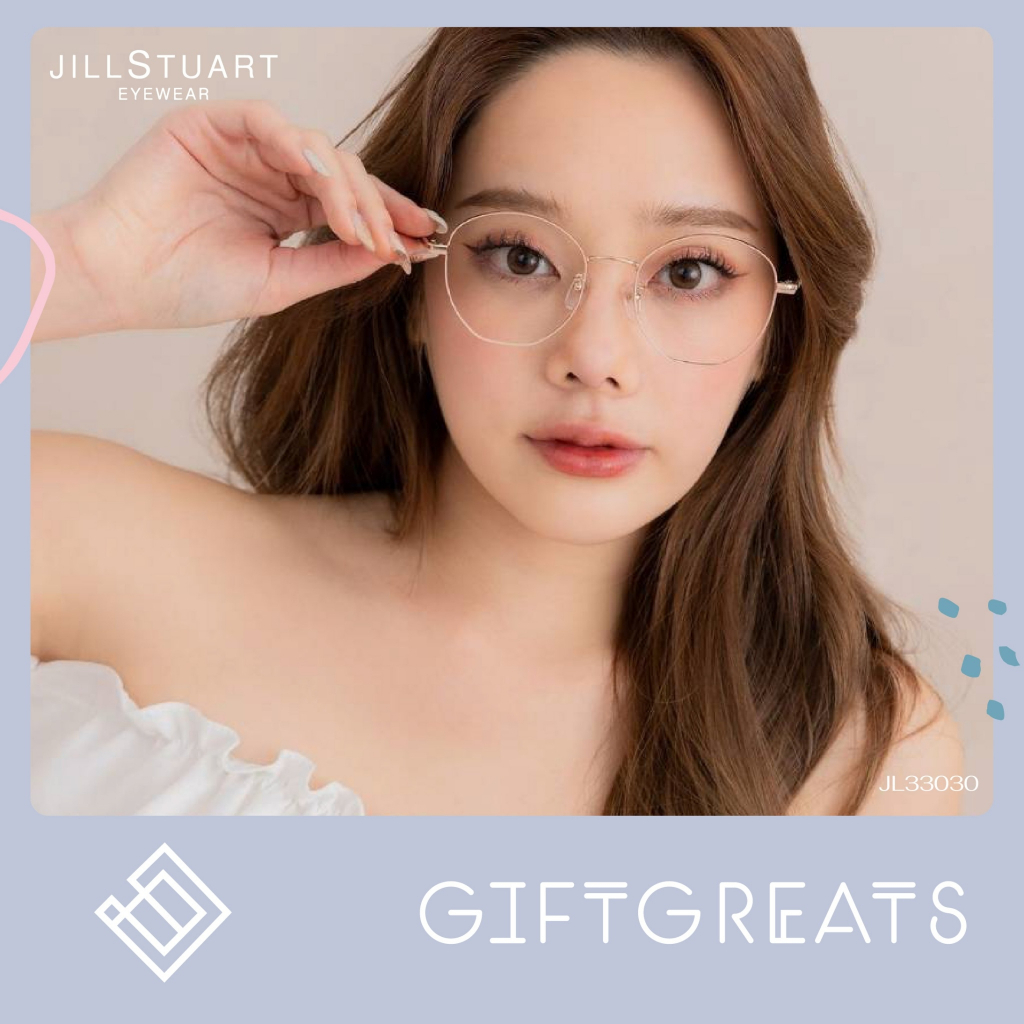 JILL STUART - JL33030 กรอบแว่นไทเทเนียม มีทั้งแบบเฉพาะกรอบ และพร้อมเลนส์