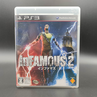 inFAMOUS 2 แผ่นสภาพดี PlayStation 3 PS3 มีกล่องใสสวม พร้อมให้เก็บสะสม