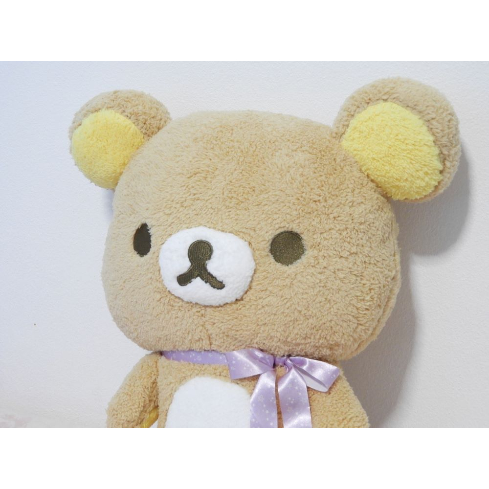 ตุ๊กตาหมี Rilakkuma-Pajama Party Sitting Ribbon ตุ๊กตาลิขสิทธิ์แท้ ตู้คีบญี่ปุ่น มีเฉพาะตู้คีบเท่านั้น Toreba