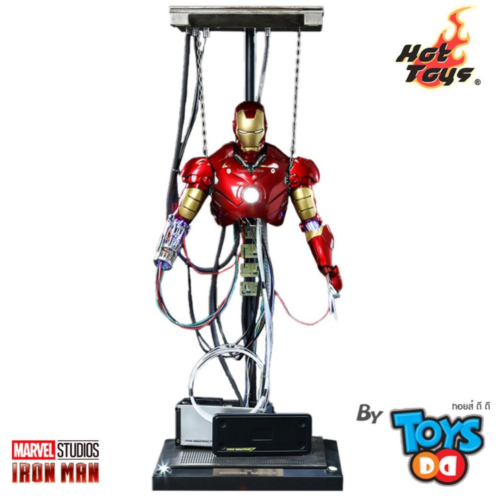 Hot Toys – DS003 - Iron Man - 1/6th scale Mark III (Construction Version) Collectible
