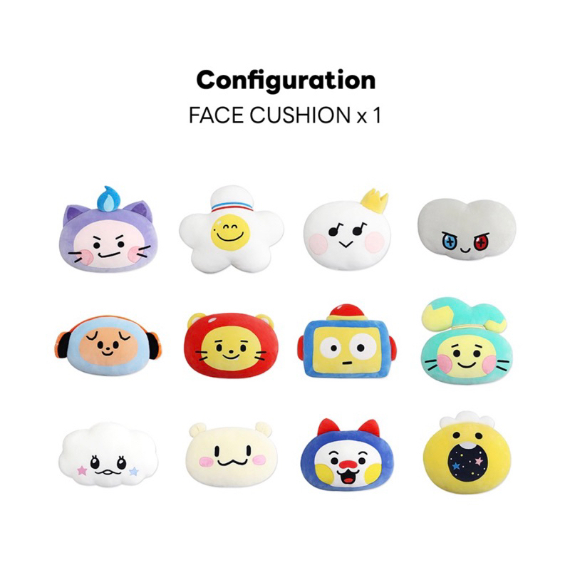 พร้อมส่ง‼️ yedee hikun เยดี้ TRUZ FACE CUSHION NARAHOME สมบัติ treasure เยดัม ซาฮิ ตุ๊กตา