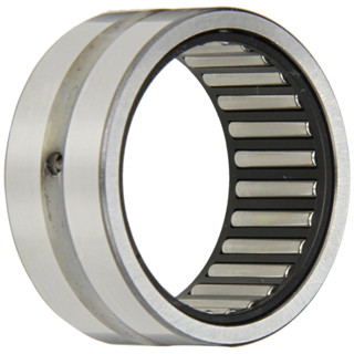 INA NK35/20 Needle Roller Bearing, Outer Ring and Roller, Steel Cage, Open End, Oil Hole, Metric, 35mm ID, 45mm OD, 20mm