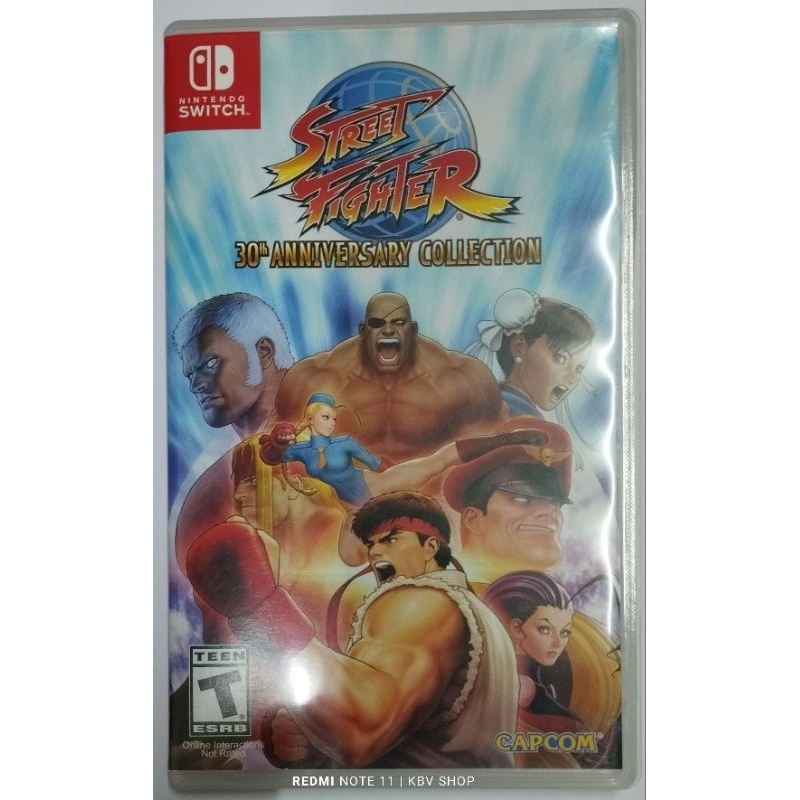 (ทักแชทรับโค๊ด)(มือ 2 พร้อมส่ง) Nintendo Switch : Street Fighter 30th Anniversary Collection มือสอง