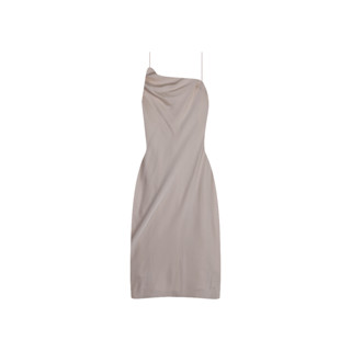 SHU APPAREL SLIP DRESS #1 - BEIGE