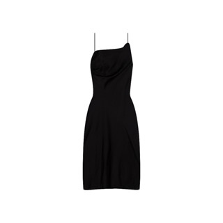 SHU APPAREL SLIP DRESS #1 - BLACK