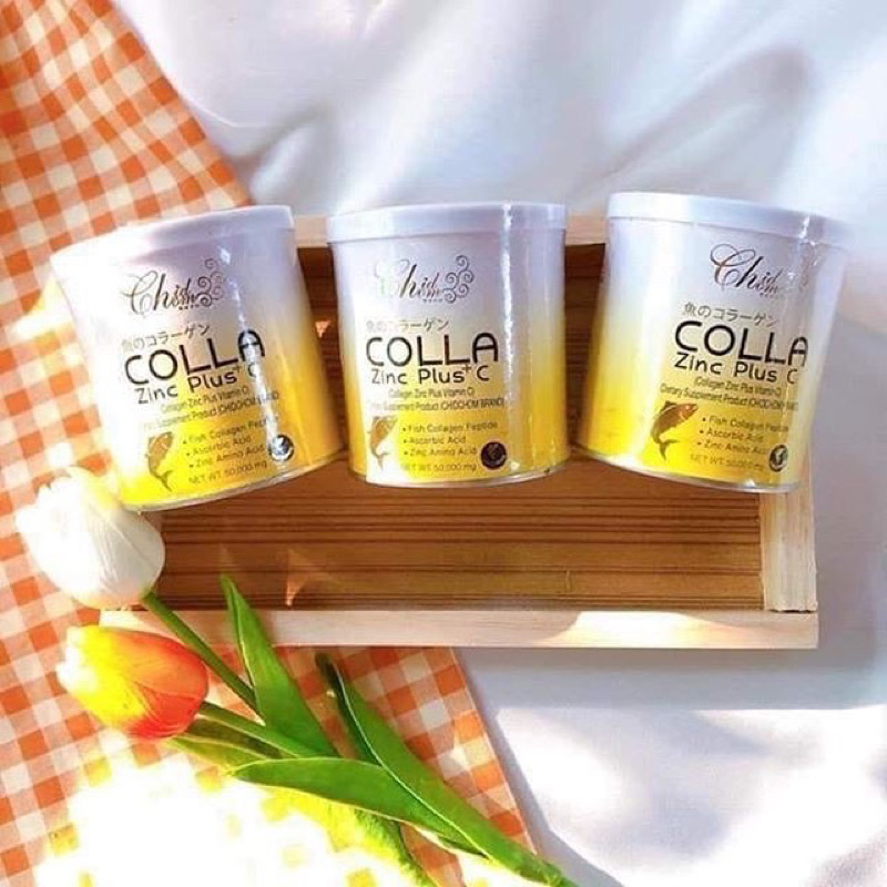 Colla Zing Plus C คอลลา ซิ้งค์พลัส ซี คลอลาเจนแท้ 100%