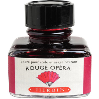 J HERBIN Fountain Pen Inks Rouge opéra (C13068T) / น้ำหมึกสำหรับปากกาหมึกซึม สีแดงโอเปร่า แบรนด์ J HERBIN