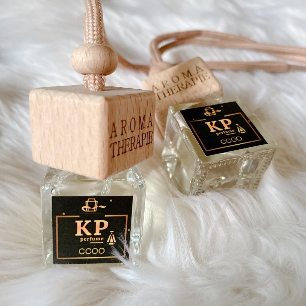 น้ำหอมติดรถยนต์ KP Perfume (รุ่นแขวนในรถ)  กลิ่นCcooหรือ ดาด้าน้ำดำ