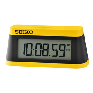 นาฬิกาปลุก /ตั้งโต๊ะ SEIKO Marathon timer styled desk clock QHL091Y