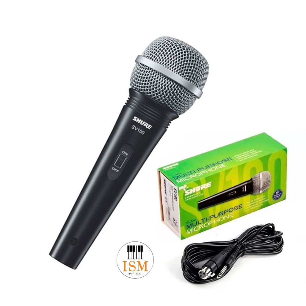 Shure ไมโครโฟน รุ่น SV-100 - ดำ