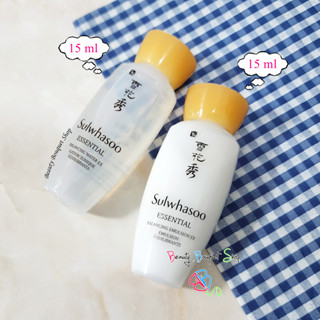 Sulwhasoo Essential Balancing Water EX &amp; Emulsion EX (ขวดละ 15 ml/No Box)