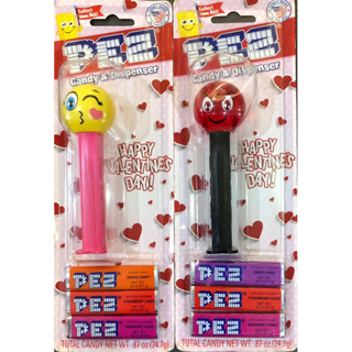 เพซ PEZ ลูกอมรสผลไม้ แพคอเมริกา USA ลาย Valentines มือสอง ราคาถูก