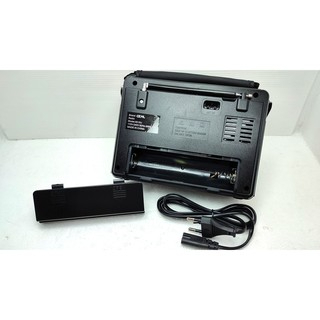 วิทยุพกพา CKML-0015U *FM AM SW / MP3/ USB/ Micro SD/AUX  มีไฟฉายLED *มีหม้อแปลงไฟฟ้าป้องกันไฟช็อตแถมสายชาร์จ