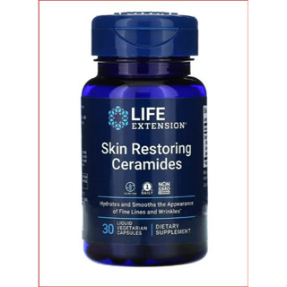 Life Extension Skin Restoring Ceramides 30 เม็ด เซราไมด์ฟื้นฟูผิว