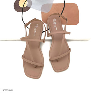 HaloBangkok รองเท้า Sandals หนังไมโครไฟเบอร์ รุ่น LA39981