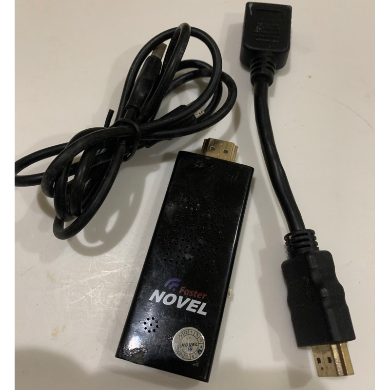 NOVEL HDMI wifi display (เชื่อมต่อผ่านระบบ Hotspot Wifi) มือสอง ใช้งานปกติ