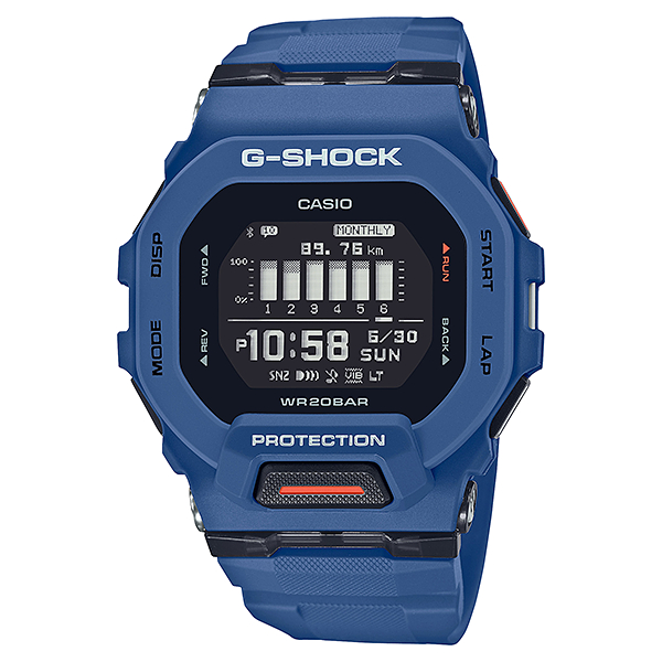 G-Shock นาฬิกาข้อมือ รุ่น GBD-200-2DR ของแท้ รับประกันศูนย์ CMG 1 ปี