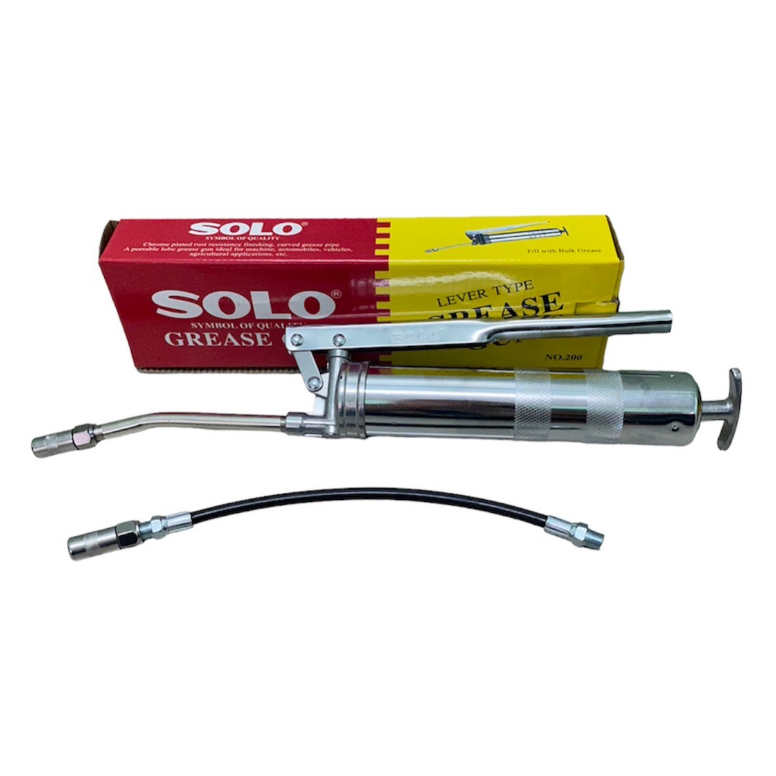 SOLO กระบอกอัดจารบี ขนาด200CC 400CC 600CC พร้อมสายอ่อน และ ก้าน พร้อมใช้งาน ของแท้100% ออกใบกำกับภาษีได้
