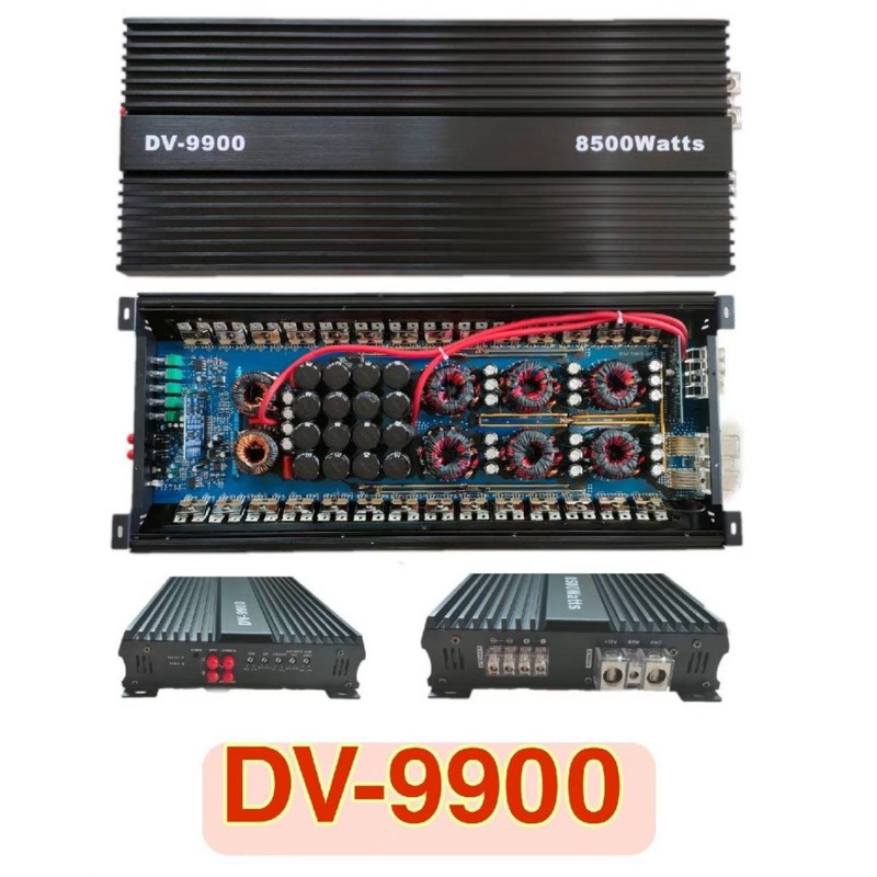 DV-9900 เพาเวอร์แอมป์ คลาสดี 1CH. 8500