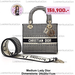 👜: New!! Dior Lady Medium Bag‼️ก่อนกดสั่งรบกวนทักมาเช็คสต๊อคก่อนนะคะ‼️