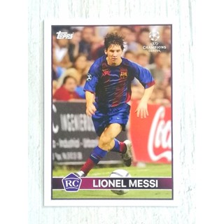 การ์ดฟุตบอล ลีโอเนล เมสซี่ (RC) 2004/05 TOPPS LIONEL MESSI ROOKIE CARD