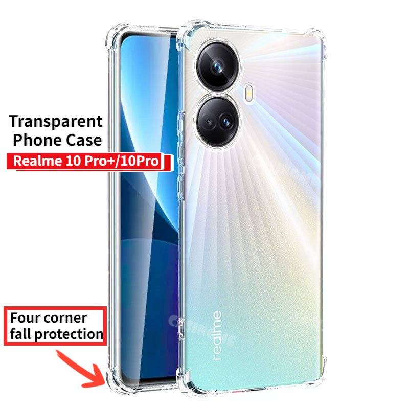 Realme 10Pro Plus(พร้อมส่งในไทย)เคสTPUใสกันกระแทกแบบคลุมกล้องOPPO Realme 10T 5G/Realme 10 Pro Plus/R