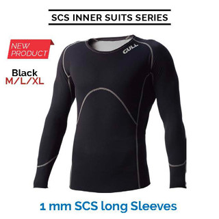 เสื้อดำน้ำแขนยาวผู้ชาย GULL 1mm SCS INNER SUITS LONG SLEEVE MEN