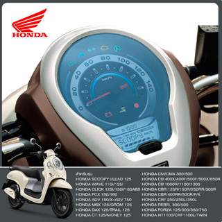 HONDA FORZA/PCX/LEAD/NT/CB/CBR/CRF/REBEL/CT/MONKEY/MSX ฟิล์มกันรอยหน้าจอรถจักรยานยนต์