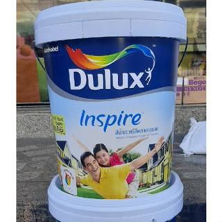 สีน้ำทาภายนอก ด้าน DULUX รุ่น ดูลักซ์ อินสไปร์ ขนาด 18 ลิตร เฉดสี #A998