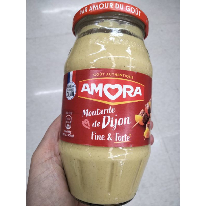 Amora Mustard Dijon 440g ราคาพิเศษ