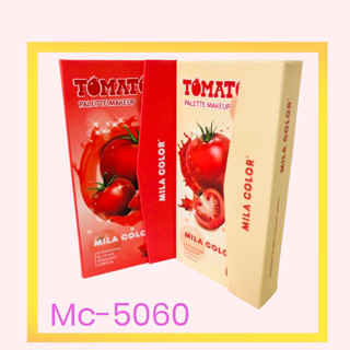 No. MC-5060 พาเลทแต่งตากระเป๋า MILA COLOR EYESHADOW TOMATO มิลา คัลเลอร์ พาเลท เมคอัพ มีหลายสีให้เลือก