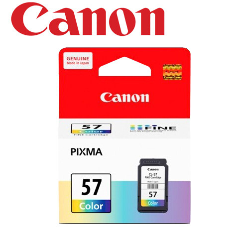 Canon หมึกอิงค์เจ็ท 3 สี CL-57 สำหรับเครื่องปริ้น รุ่น E3170/E3177/E3370/E400/E410 E417/E460/E470/E4
