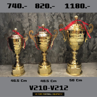 v210-V212 ถ้วยรางวัล โลหะ 3026A