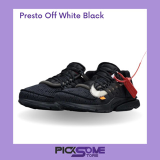 (พร้อมส่ง) ของแท้100% Nike Presto Off white Black