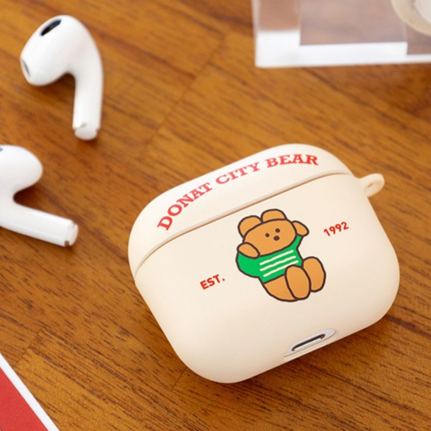 DONATDONAT City Bear AirPods 3 Case เคสซิลิโคนแอร์พอดส์ 3