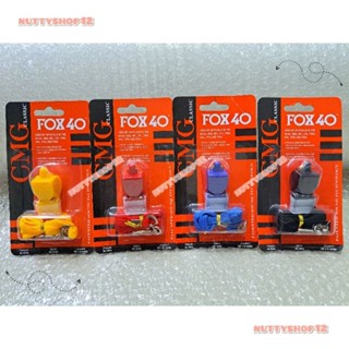 นกหวีด FOX 40 นกหวีดตัดสินกีฬา นกหวีดฉุกเฉิน นกหวีดจราจร คละสี