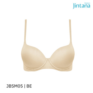 Jintana เสื้อชั้นใน (เสริมโครง) รุ่น Smoothie2 รหัส JBSM05 สีเบจ