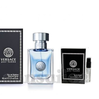 ✅พร้อมส่ง(น้ำหอมแท้100%)เทสเตอร์น้ำหอม Versace pour homme ขนาด2ml